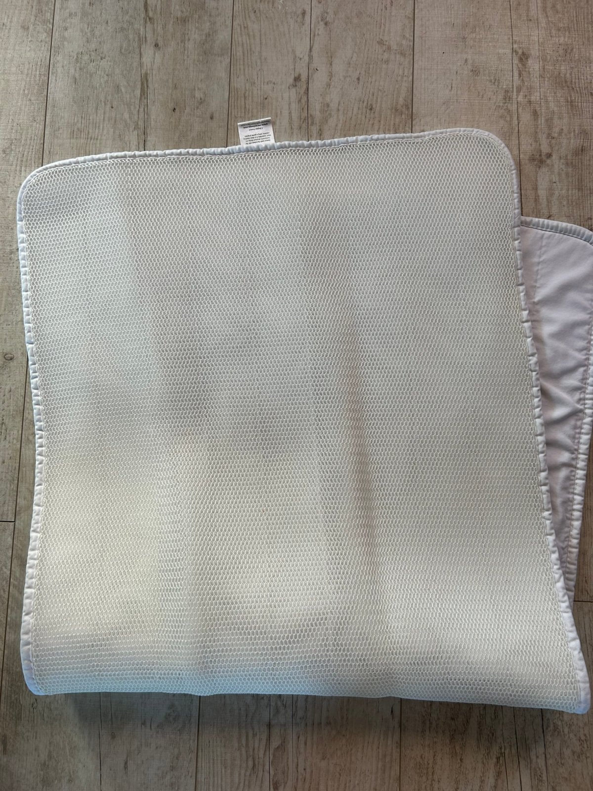 Aerosleep 3-D matrastopper 140x70, Ophalen, Eenpersoons, Matrasbeschermer, Wit