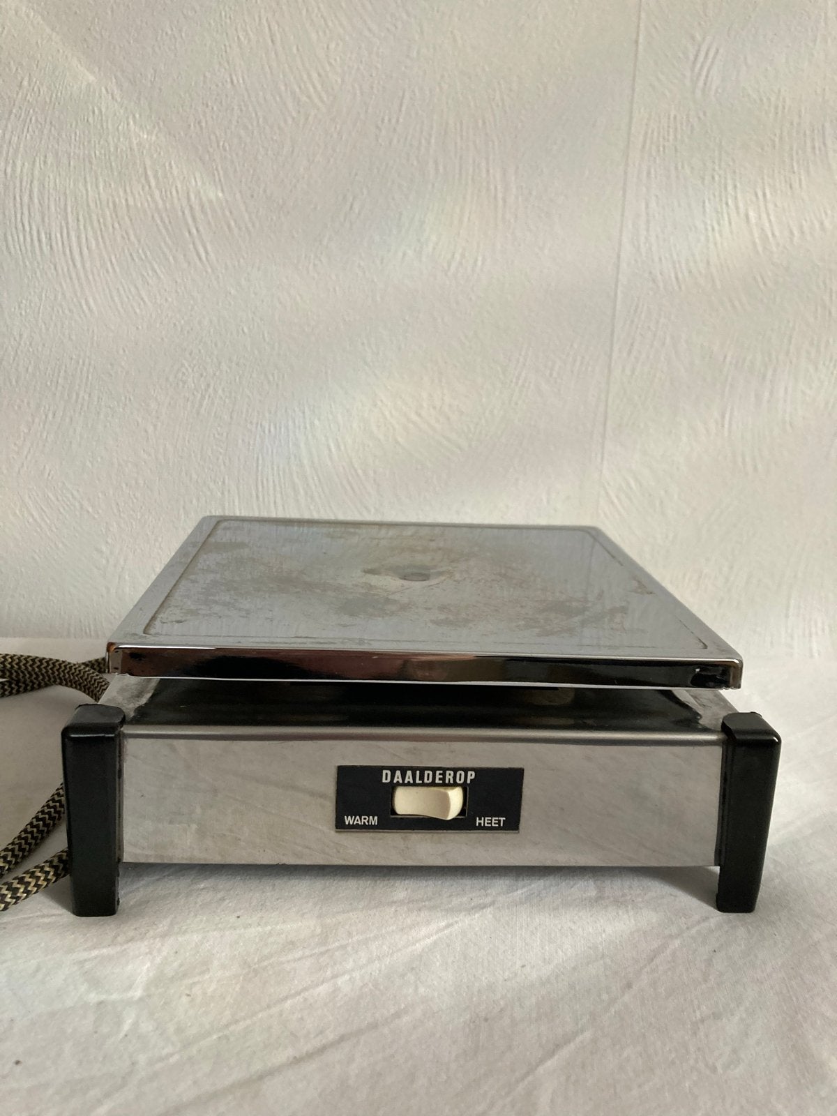 Retro Elektrisch Theelichtje Daalderop - 2 Standen, Ophalen of Verzenden, Gebruikt