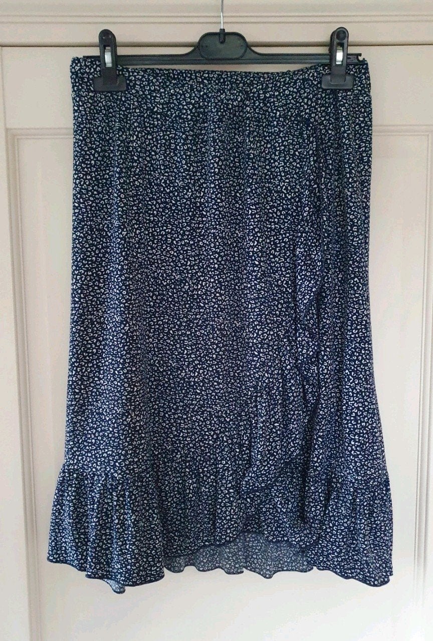 Enjoy mt M fleurige rok 💙 40 misschien 42, Maat 38/40 (M), Blauw, Enjoy, Nieuw