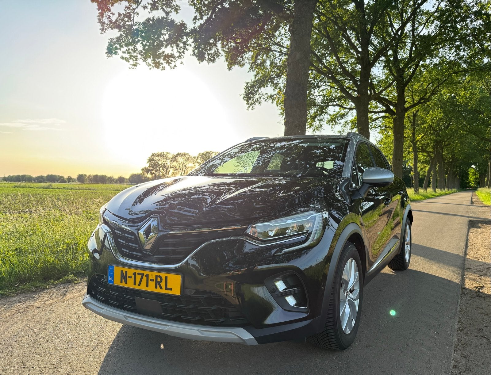 Renault Captur E-tech Plug-in Hybrid 160pk Aut 2020 Zwart, 4 cilinders, Leder en Stof, Zwart, Plug-in hybride