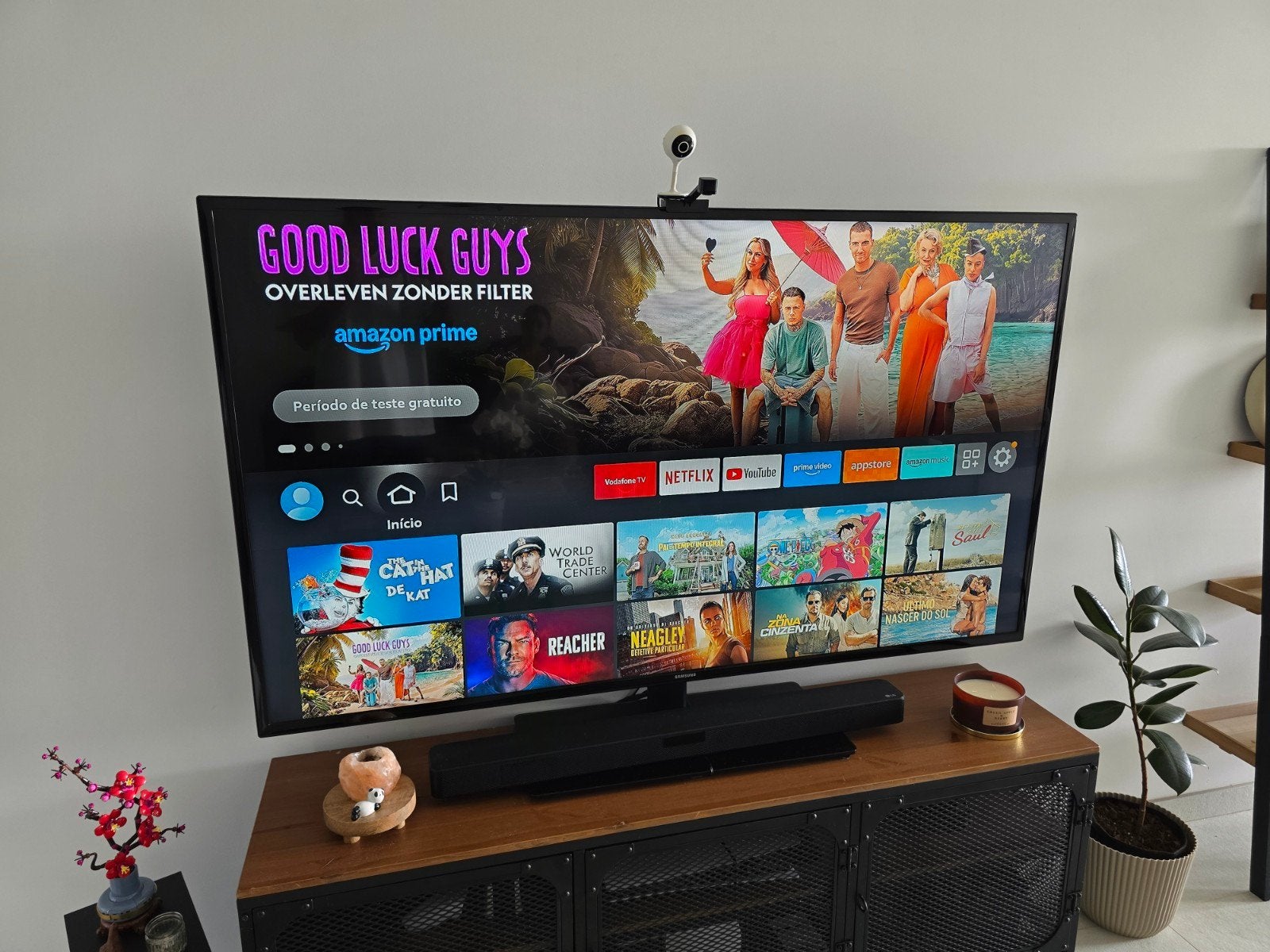 Samsung TV 65 inch, Ophalen, 100 cm of meer, Samsung