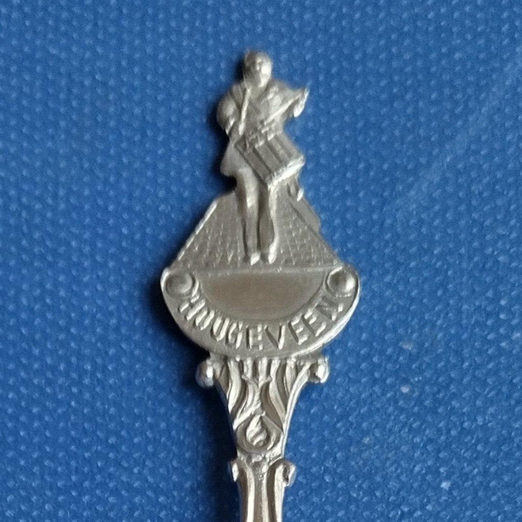 verzilverd lepeltje Tamboer Hoogeveen (Selecta), Ophalen of Verzenden