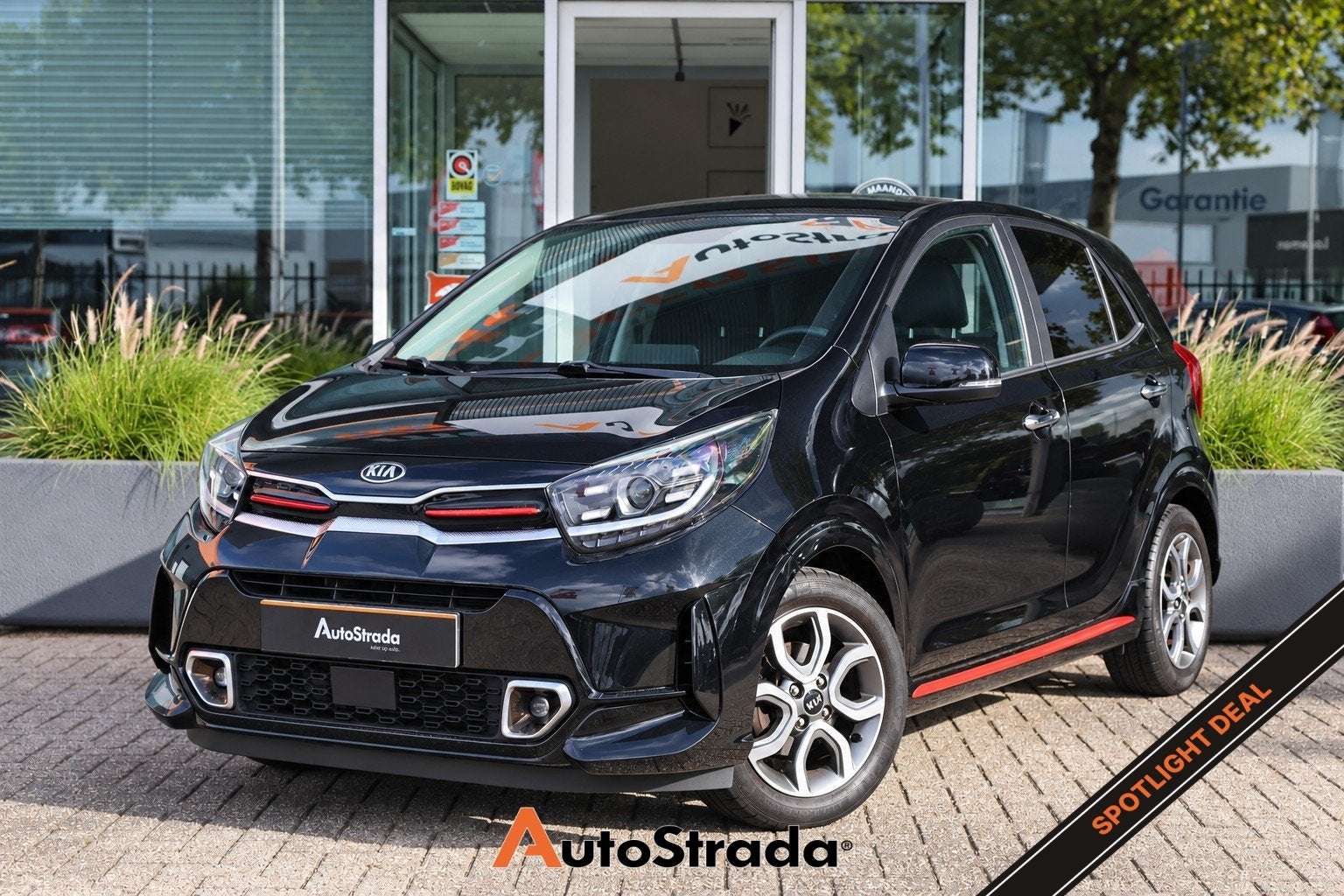 Kia Picanto 1.0 GT-Line I 1e eigenaar | Navi | Camera | Clim, Dealer onderhouden, Gebruikt, Met garantie (alle), 4 stoelen