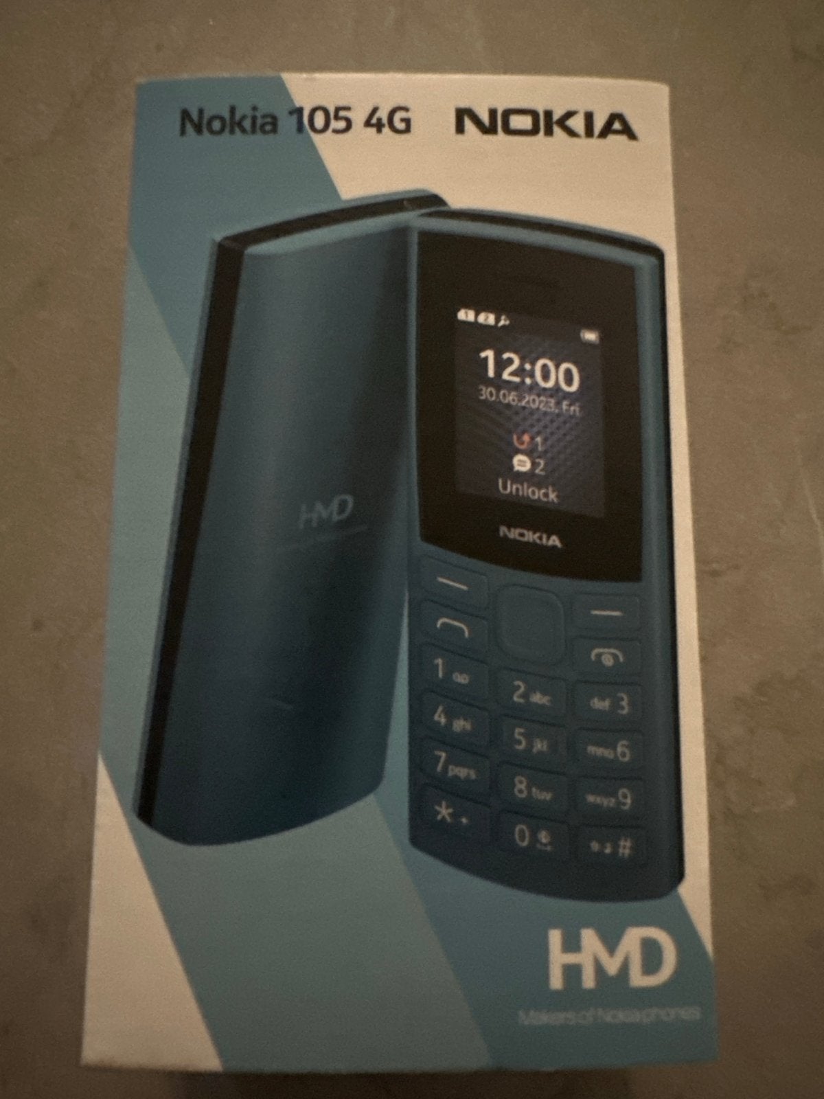 Nokia 105 4G (Charcoal) - Nieuw in doos, Telecommunicatie, Geen camera, Zwart, Nieuw, Ophalen of Verzenden