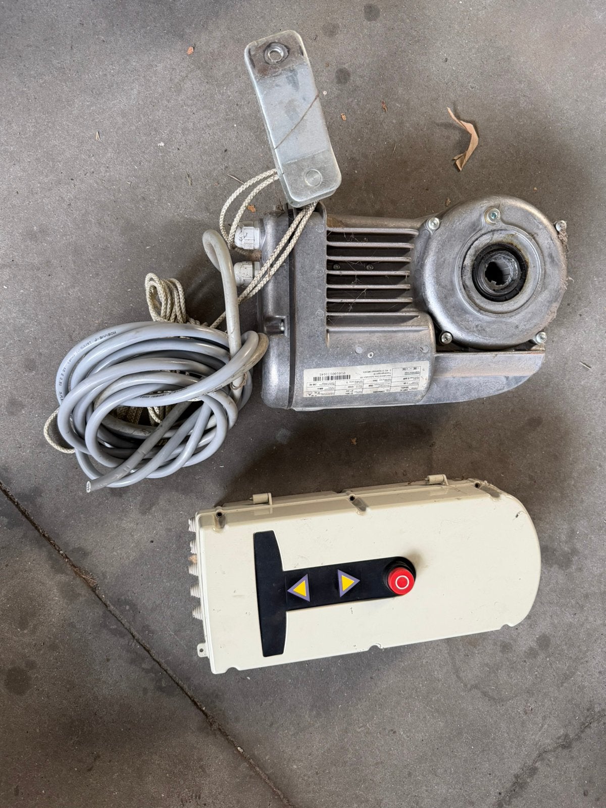 As motor CRM9 / IDM9 voor Crawford deur 230V, Ophalen, Gebruikt, Garagedeur, 215 cm of meer