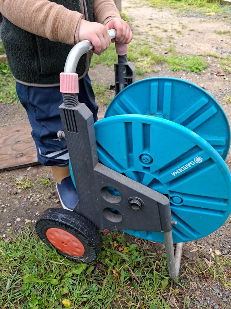 GRATIS. Gardena haspel, Ophalen