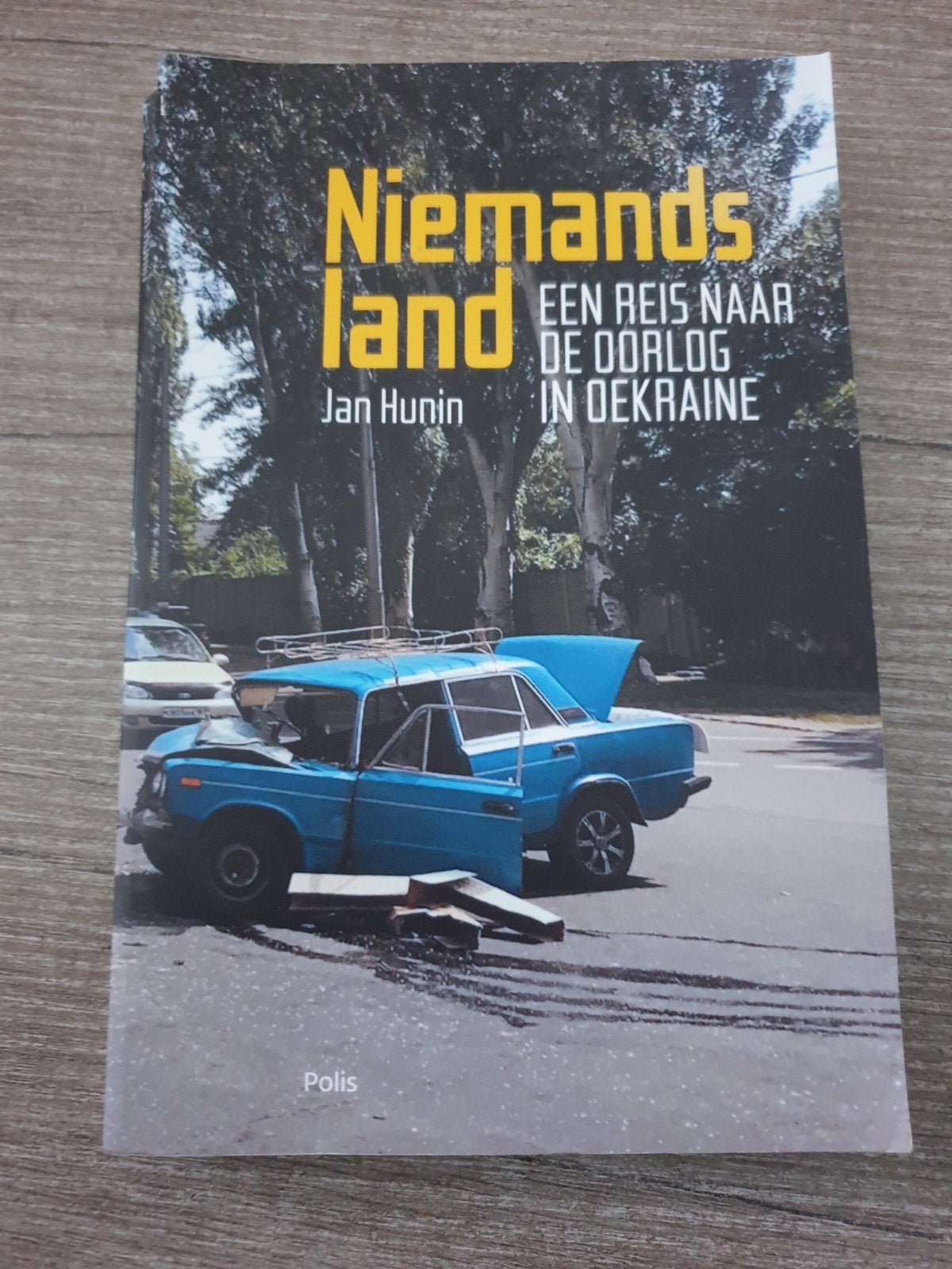 Niemandsland: Een reis naar de oorlog in Oekraïne, Ophalen of Verzenden, Gelezen, Jan Hunin
