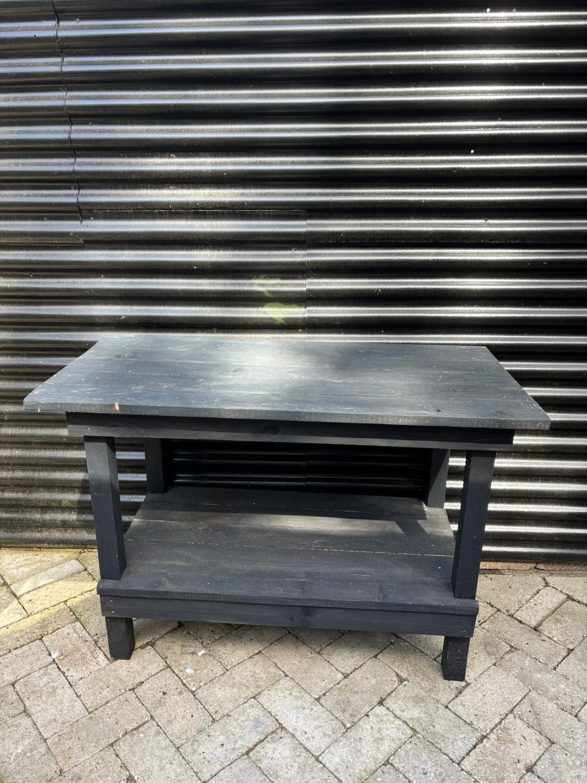 Sidetables, Tuin en Terras, Tuintafels, Ophalen, Gebruikt, Rechthoekig, Hout