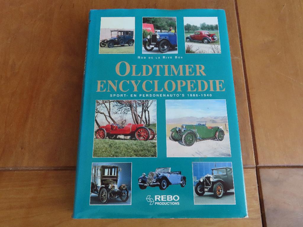 Oldtimer encyclopedie sport- en personenauto's 1886-1940, Algemeen, Ophalen of Verzenden, Zo goed als nieuw, Rob de la Rive Box