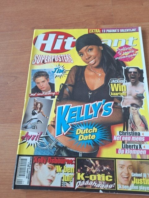 Hitkrant 2003 Def Rhymz Britney Do Kelly Christina Aguilera, Verzamelen, Verzenden, 1980 tot heden, Nederland, Tijdschrift