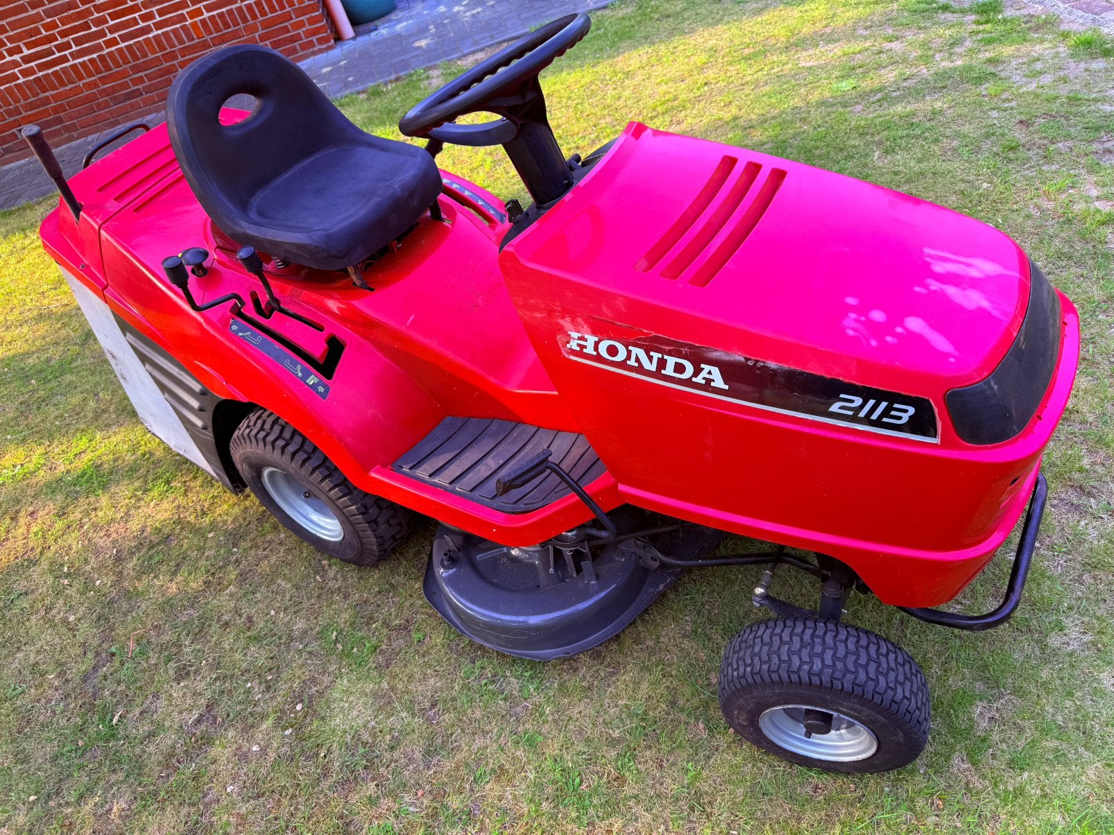 Honda FH 2113 Zitmaaier, Ophalen, Gebruikt, Opvangbak, 90 tot 120 cm