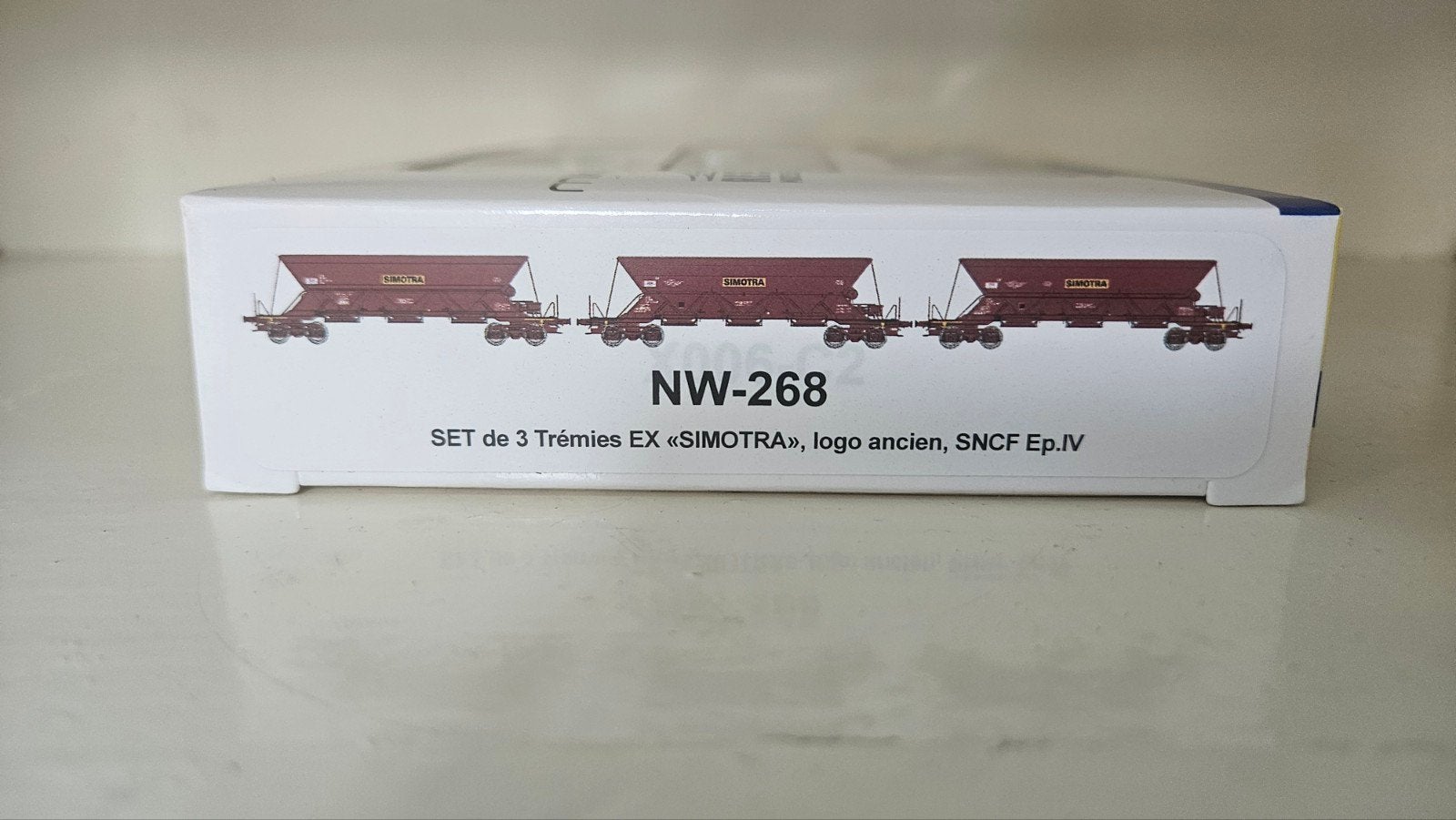 REE Modeles NW-268 Simotra wagons (3 stuks), Overige merken, Gelijkstroom, Ophalen of Verzenden, Nieuw