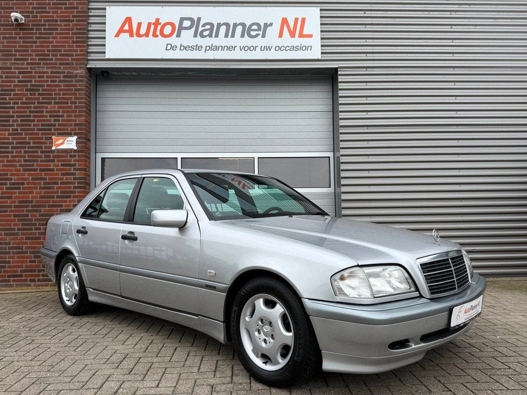 Mercedes-Benz C-klasse 180 Esprit! Airco! Automaat! Nwe APK!, Auto's, Automaat, Gebruikt, Zwart, 4 cilinders