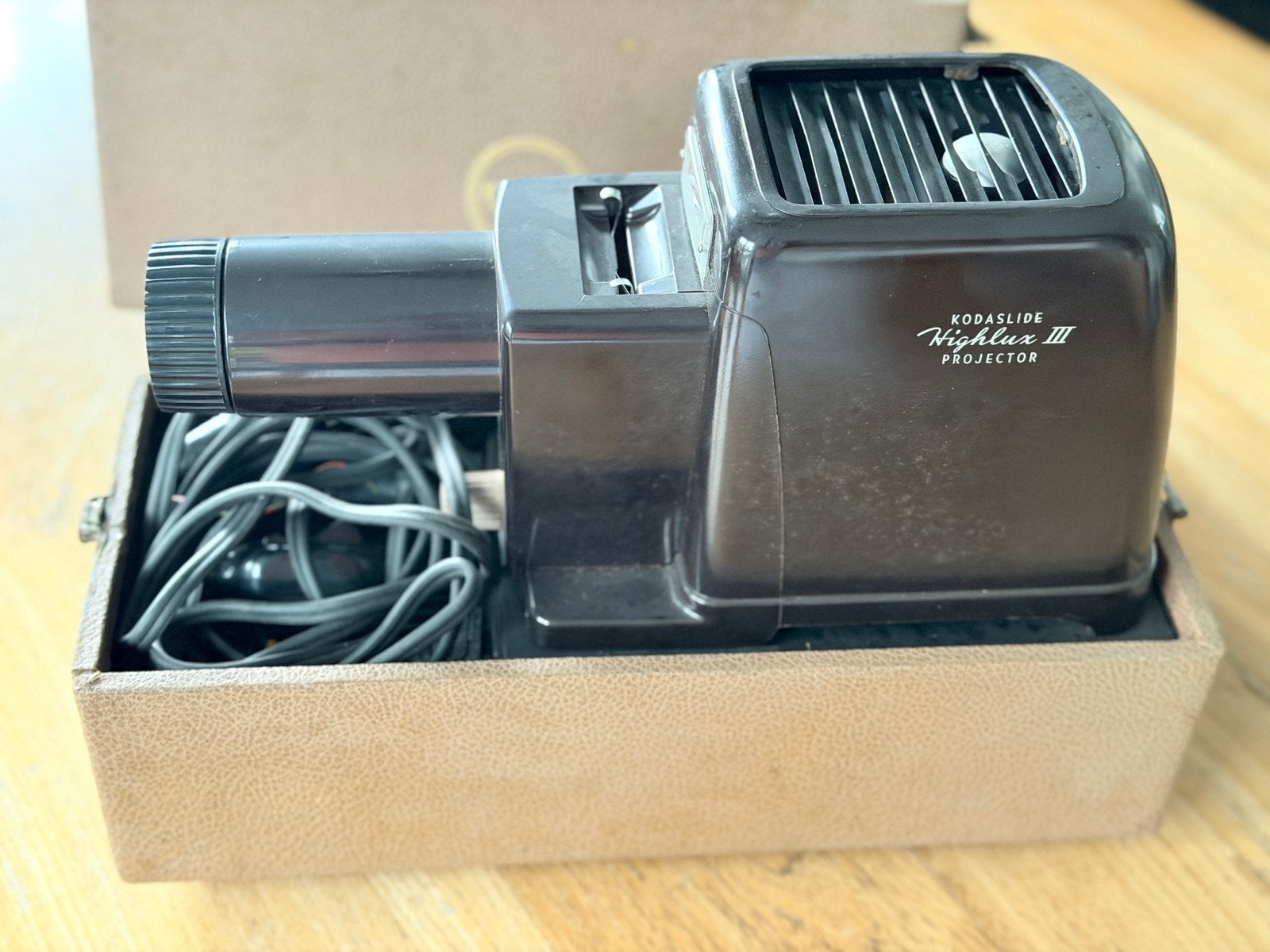 Kodak Kodaslide Highlux III projector, Ophalen of Verzenden, 1940 tot 1960, Projector
