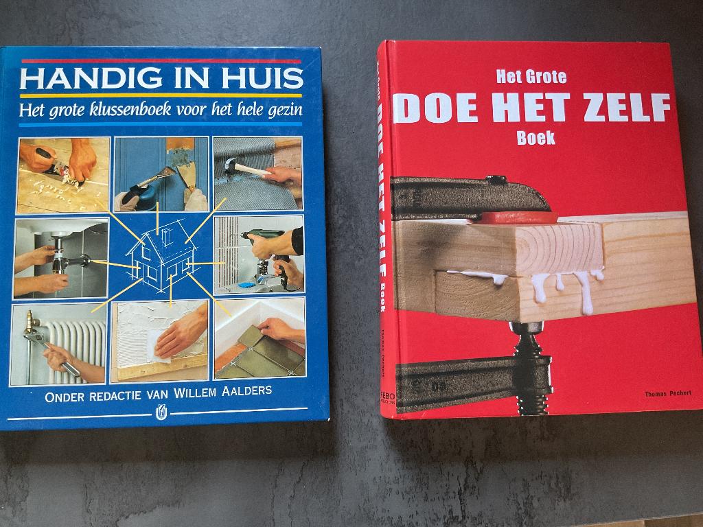2 handige klus boeken voor man/vrouw of jong zelfstandige, Boeken, Overige Boeken, Zo goed als nieuw, Ophalen of Verzenden