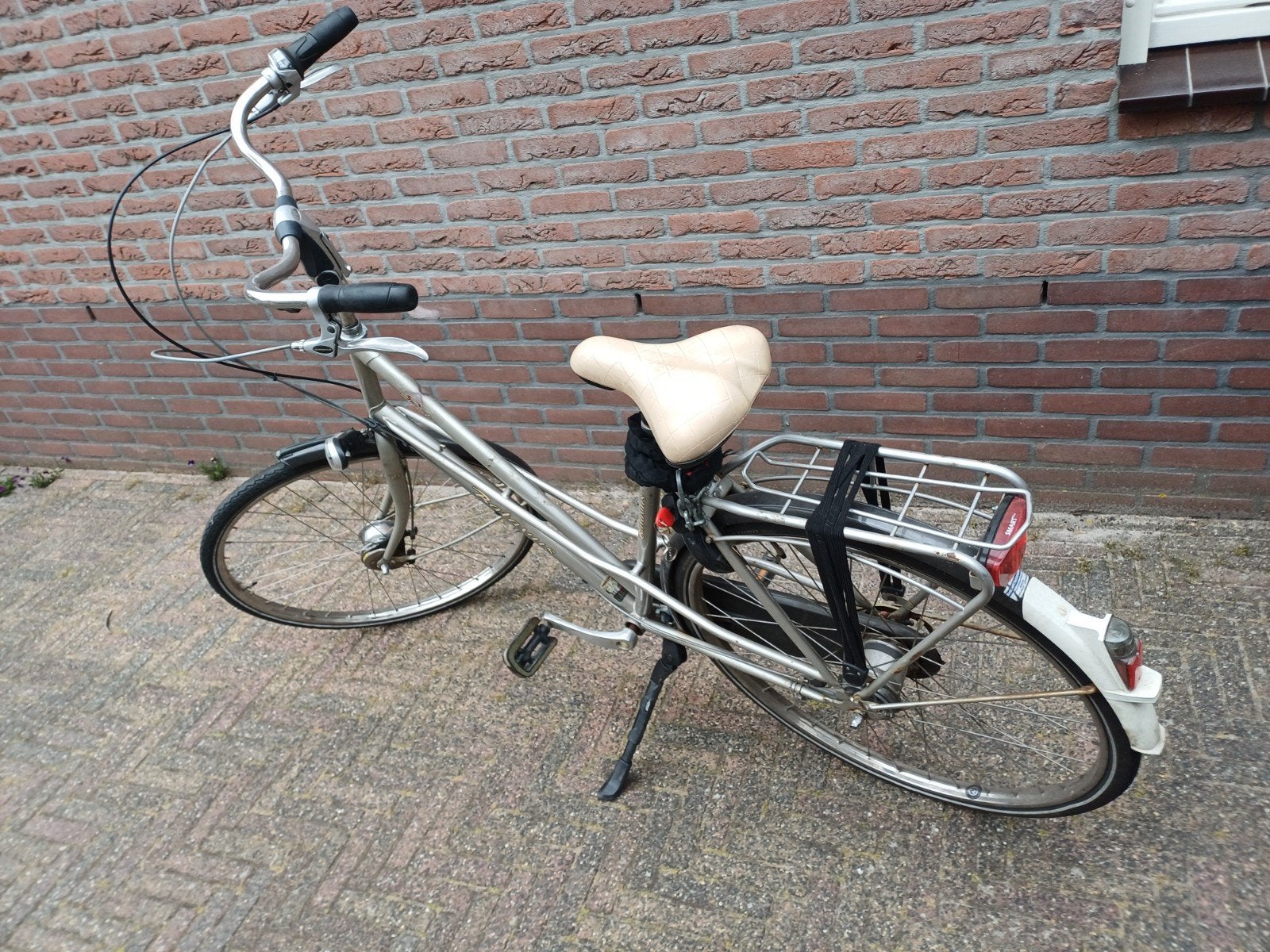 Damesfiets frame 58 cm, Fietsen en Brommers, Fietsen | Dames | Damesfietsen, Ophalen, Gebruikt, Batavus, Versnellingen
