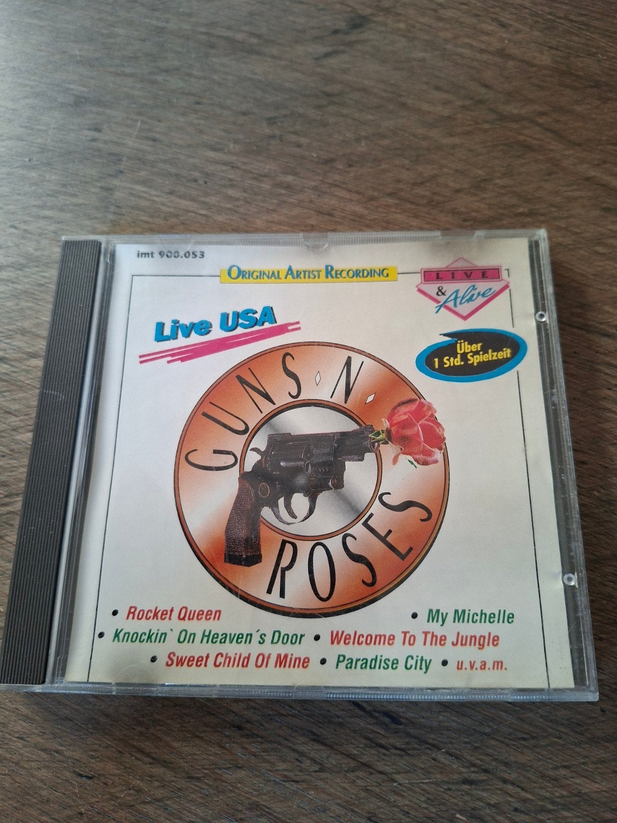 Guns N' Roses - Live USA CD (IMTRAT 900.053), Ophalen of Verzenden, 1980 - 1989, Zo goed als nieuw