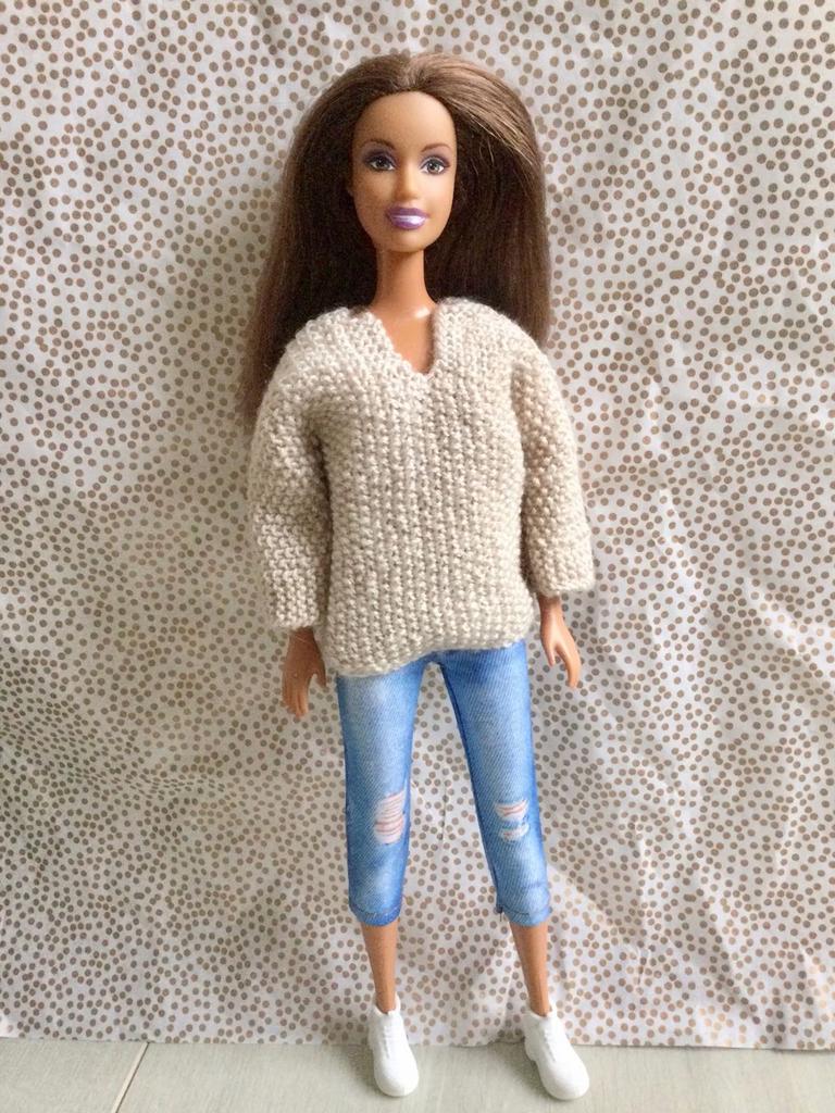 Gebreide barbietruien, meer foto’s, prijzen in beschrijving, Ophalen of Verzenden, Nieuw, Pop