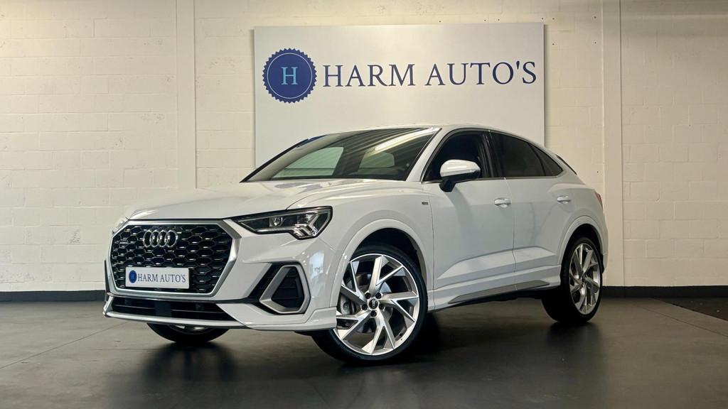 Audi Q3 SPORTBACK 45 TFSI quattro 3x S Line 230pk DSG / Navi, Gebruikt, 4 cilinders, 1984 cc, Wit