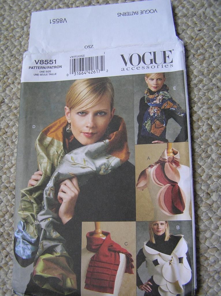 Vogue patroon 8551 ---- NIEUW, Ophalen of Verzenden, Nieuw, Vrouw, Overige merken