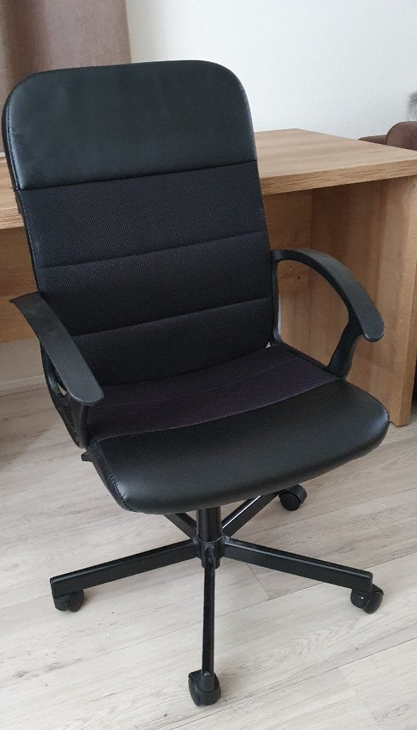 Bureaustoel, Huis en Inrichting, Bureaustoelen, Ophalen of Verzenden, Zo goed als nieuw, Zwart