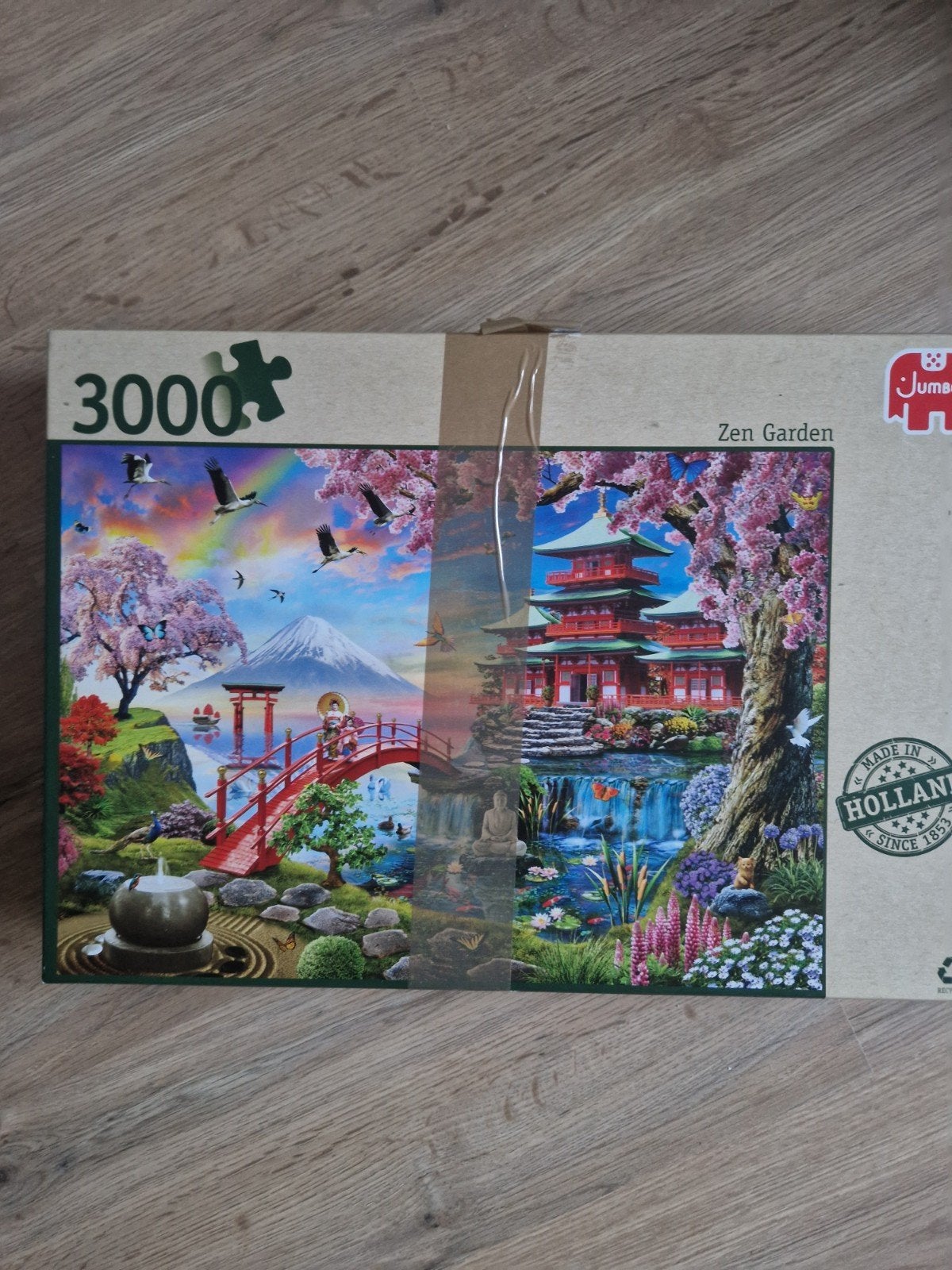 JUMBO PREMIUM COLLECTION "ZEN GARDEN" PUZZEL 3000 STUKJES, Ophalen of Verzenden, Meer dan 1500 stukjes