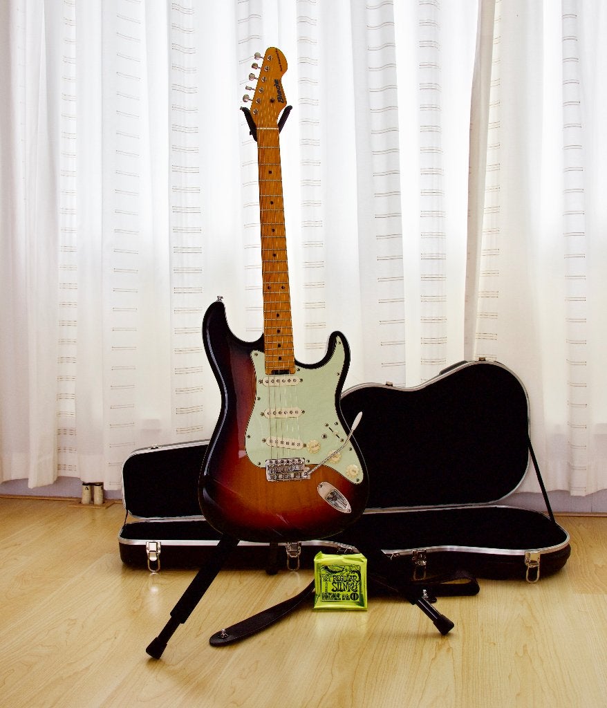 Blade Texas Standard Pro Sunburst, Muziek en Instrumenten, Snaarinstrumenten | Gitaren | Elektrisch, Ophalen, Zo goed als nieuw