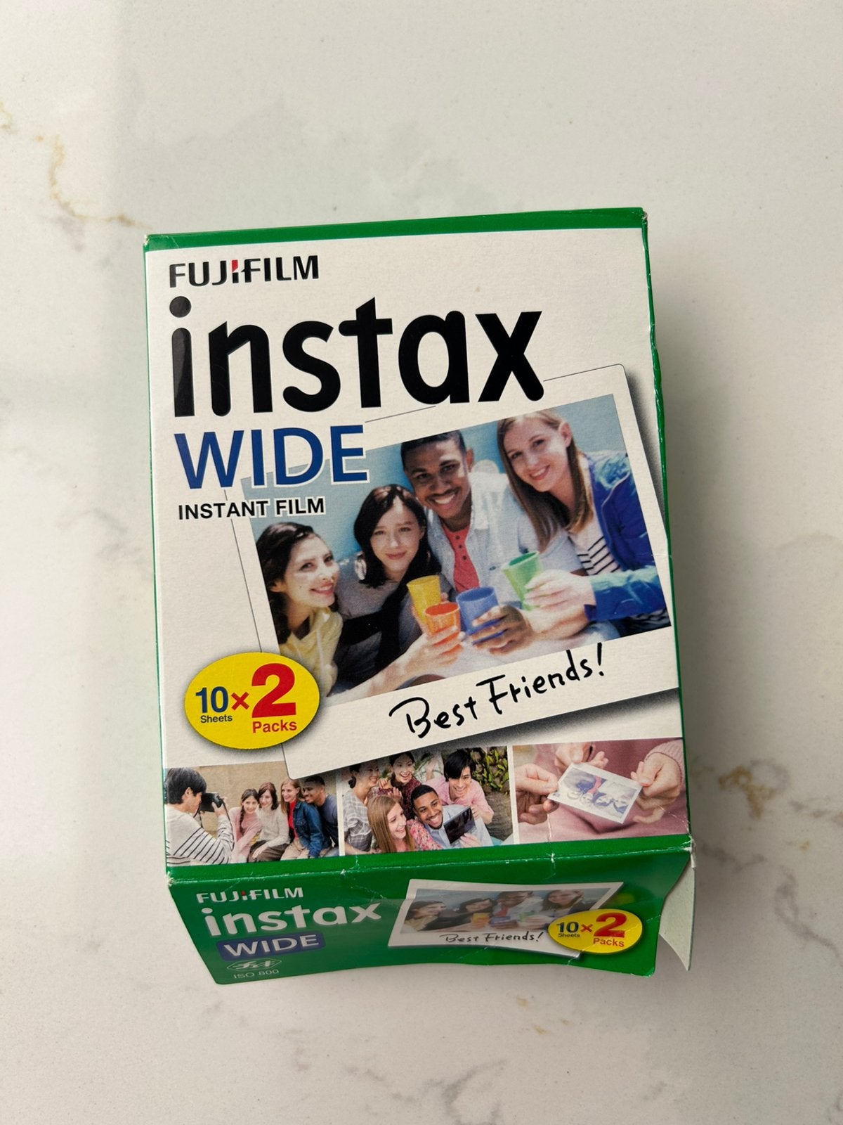 Instax Wide fotopapier 2x 10, Ophalen, 35mm film