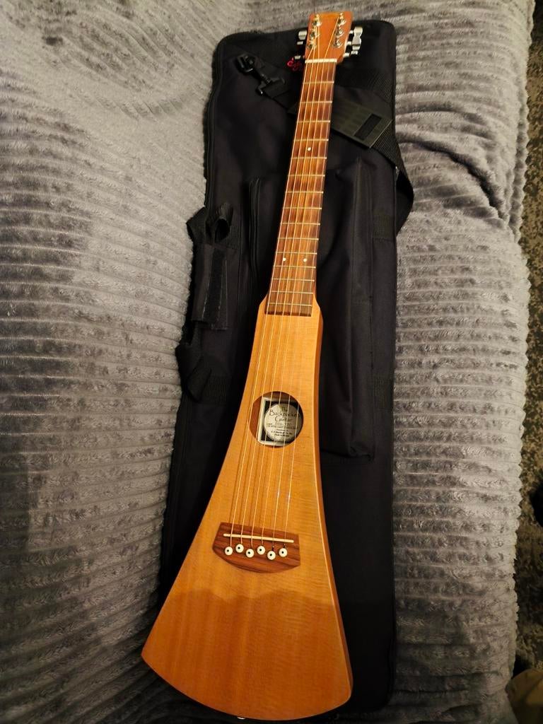 Martin Backpacker Guitar (Steel String) + Original Gig Bag –, Ophalen, Zo goed als nieuw, Solid body