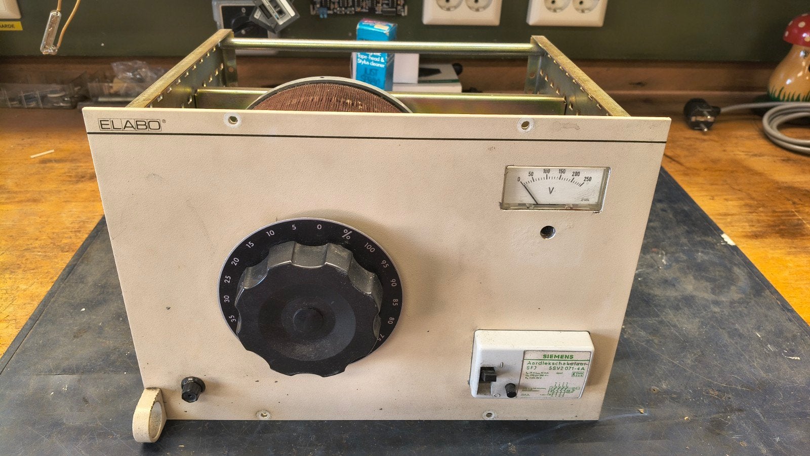 Zware variac (lees advertentie), Hobby en Vrije tijd, Elektronica-componenten, Gebruikt, Ophalen