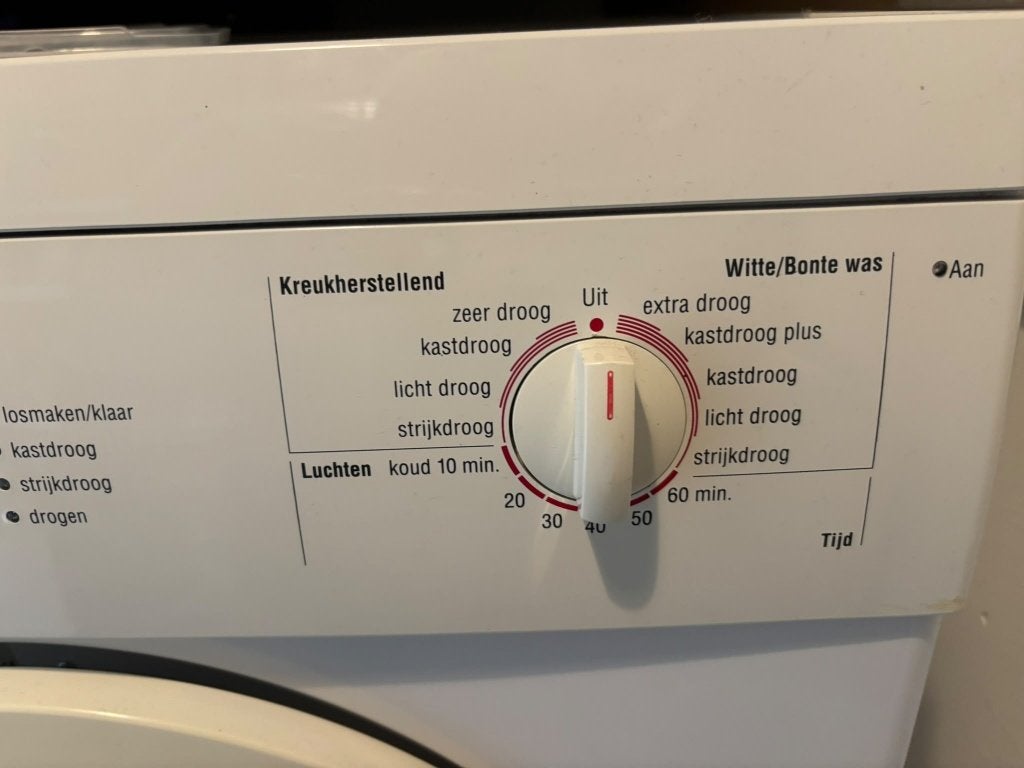 Bosch WTA 100 wasdroger, Witgoed en Apparatuur, Ophalen, Gebruikt, Luchtafvoer, 4 tot 6 kg