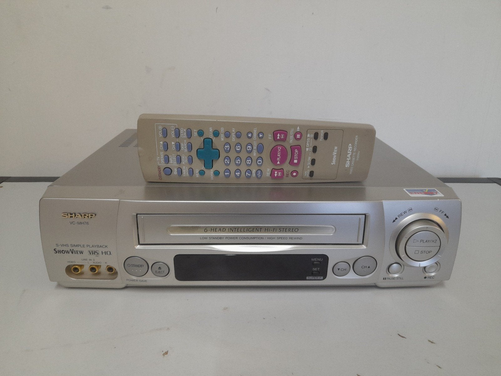 Sharp videorecorder VC-MH76, Ophalen of Verzenden, Gebruikt, VHS-speler of -recorder