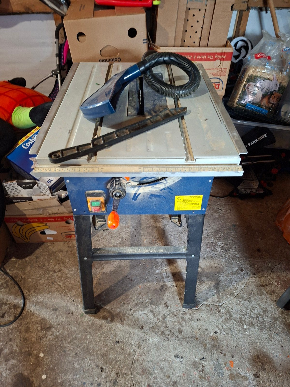 Ferm zaagtafel, Doe-het-zelf en Verbouw, Ophalen, 1200 watt of meer, Cirkelzaag, 30 tot 70 mm