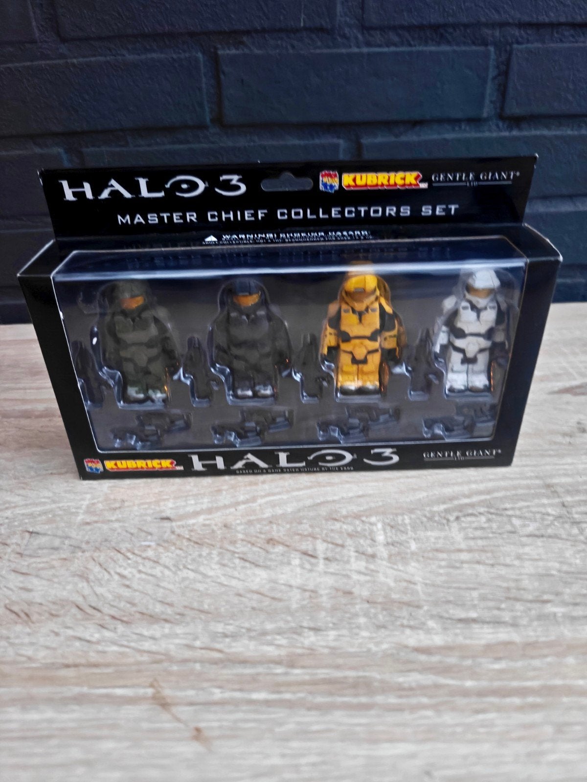 Halo 3 Master Chief Kubrick Collector's Set (2007) NIB, Ophalen of Verzenden, Nieuw