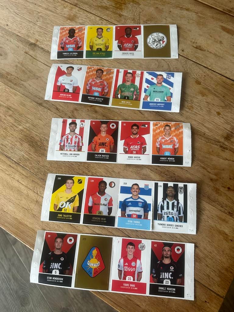 Plus actie  Voetbal Spelerskaarten Eredivisie, Verzamelen, Supermarktacties, Albert Heijn, Ophalen of Verzenden