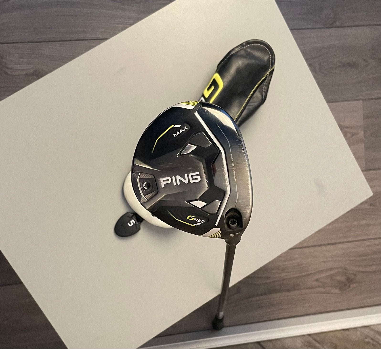 Ping G430 Max 5 Wood | Regular Flex | Super mooie staat, Ophalen of Verzenden, Zo goed als nieuw, Club, Ping