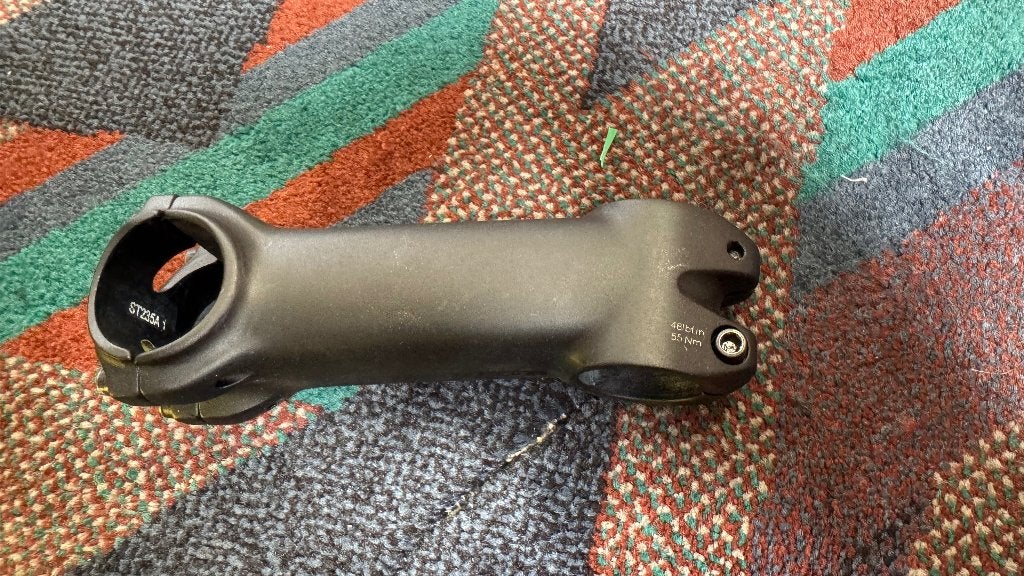 Giant Contact SL stuurpen 120 mm, Racefiets, Stuur, Zo goed als nieuw, Aluminium