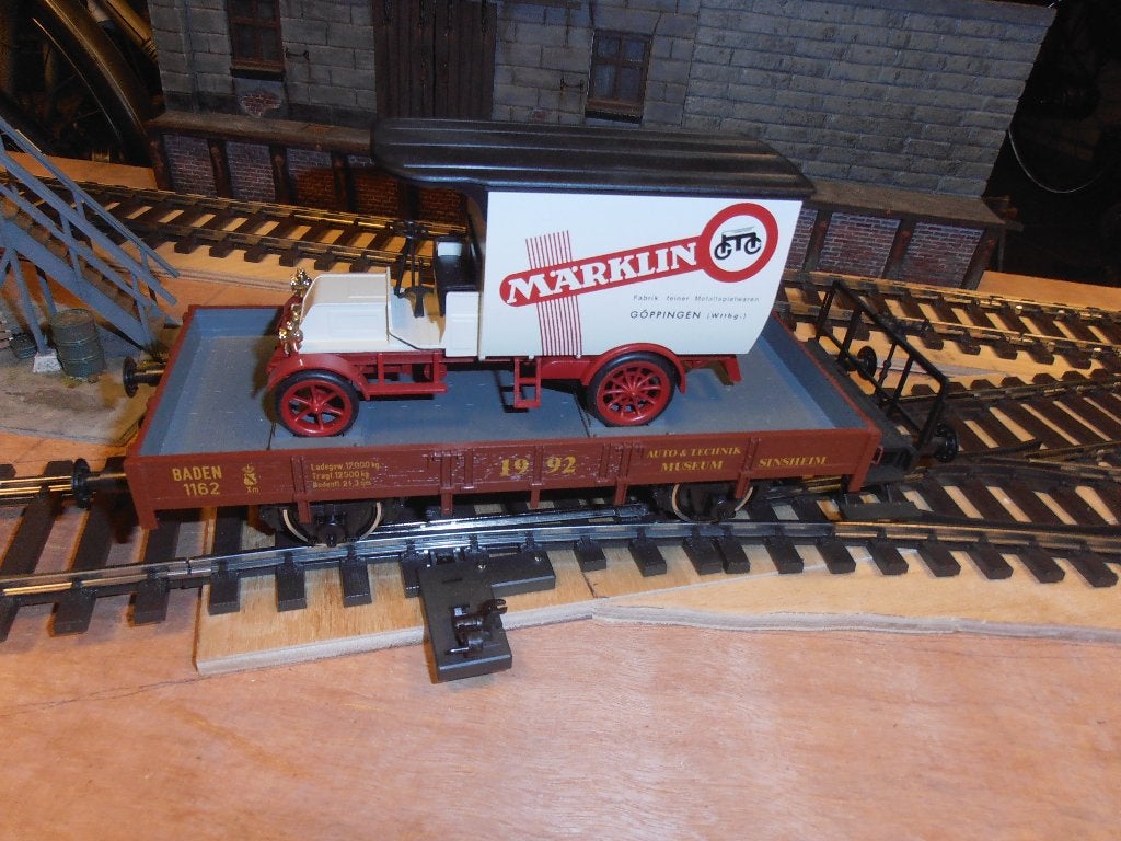 marklin spoor 1 80012, Ophalen, Gebruikt, Gelijkstroom of Wisselstroom, Wagon