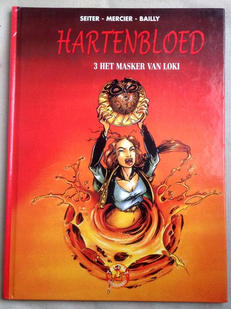 Hartenbloed Het masker van Loki, Boeken, Eén stripboek, Verzenden, Gelezen, Seiter & Mercier & Bailly