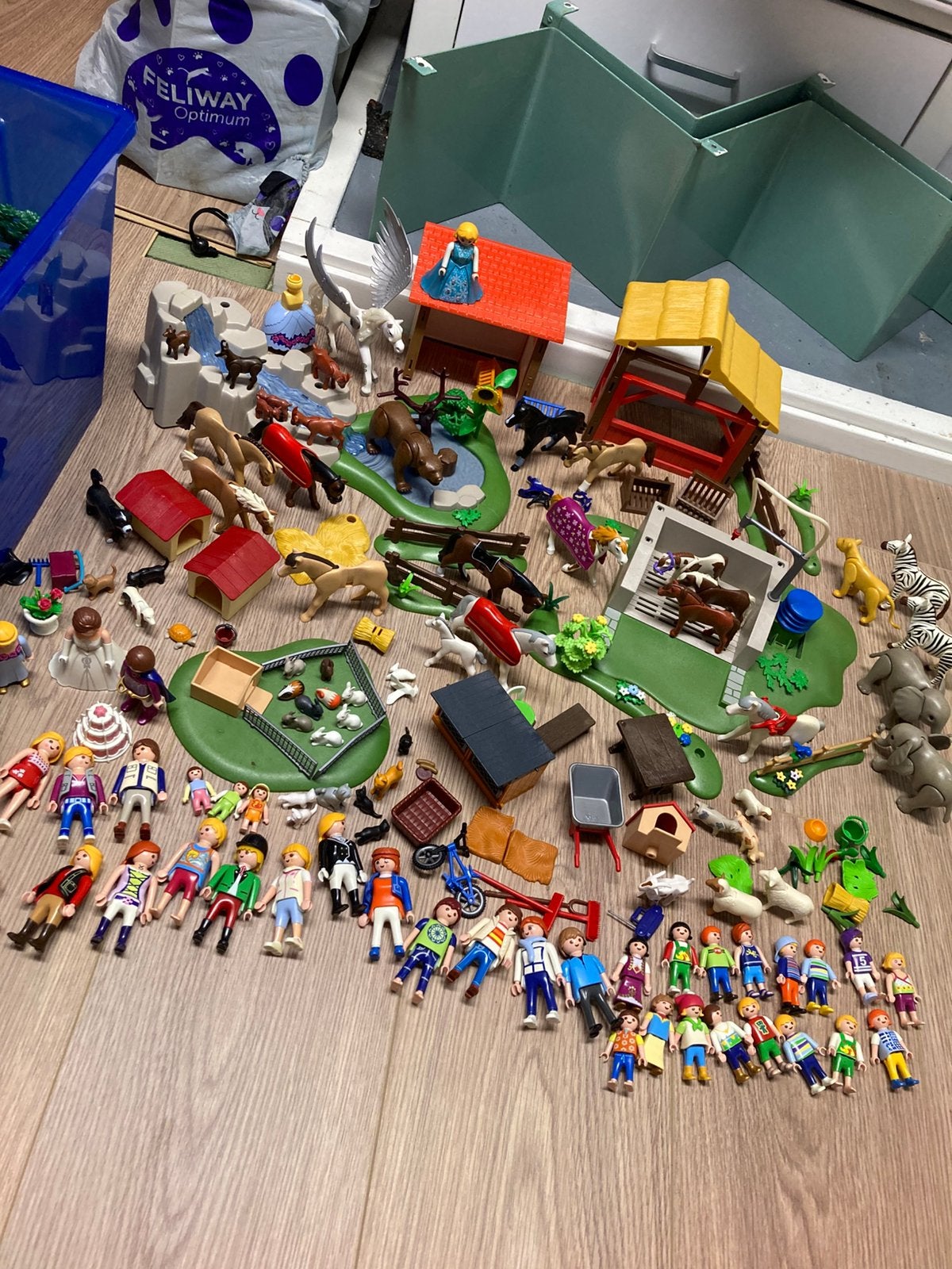 Grote playmobil set, Ophalen of Verzenden, Zo goed als nieuw, Complete set