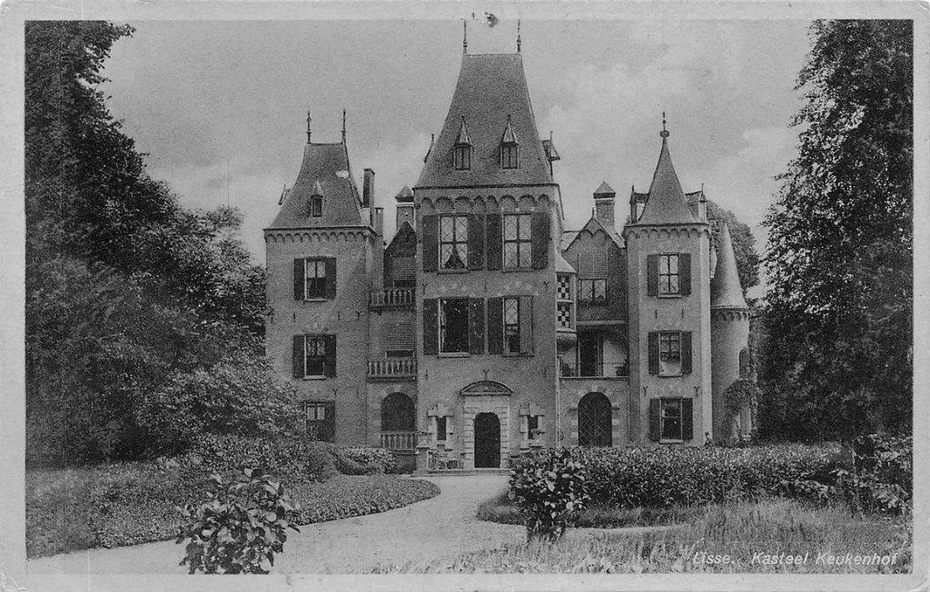703-498-051 Lisse Kasteel Keukenhof, Verzenden, Voor 1920, Zuid-Holland