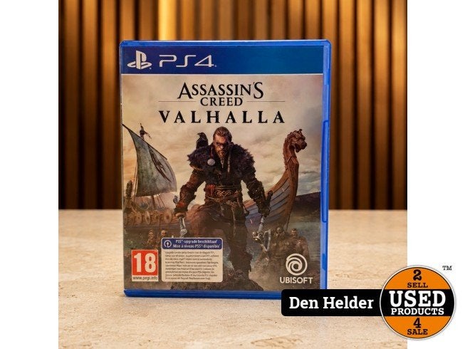 Assassin's Creed Valhallla PS4 Game, Sony, Zo goed als nieuw, Support@sony.com, 1-7-1 Konan, Minato-ku
Tokyo 108-0075
Japan