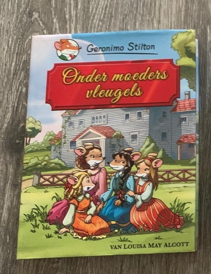 Geronimo Stilton: Onder moeders vleugels, Ophalen of Verzenden, Zo goed als nieuw, Geronimo Stilton, Fictie algemeen