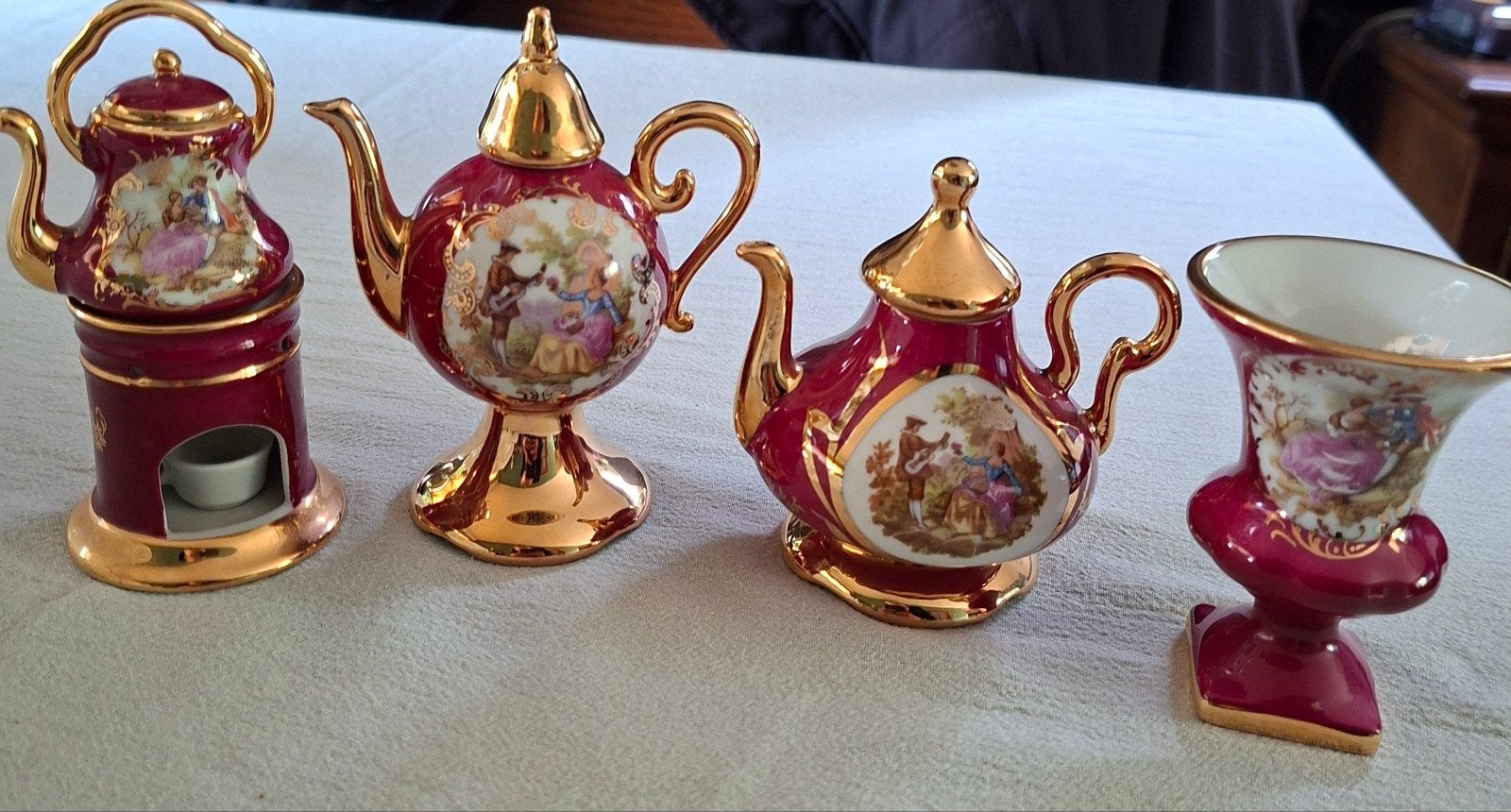 Verzameling Limoges France Miniatuur Porselein, Verzamelen, Ophalen