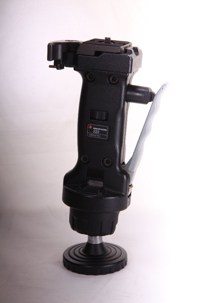 Manfrotto 222 Pistol Grip balhoofd met Quick Release plaat, Ophalen of Verzenden, Zo goed als nieuw, Minder dan 150 cm, Balhoofd