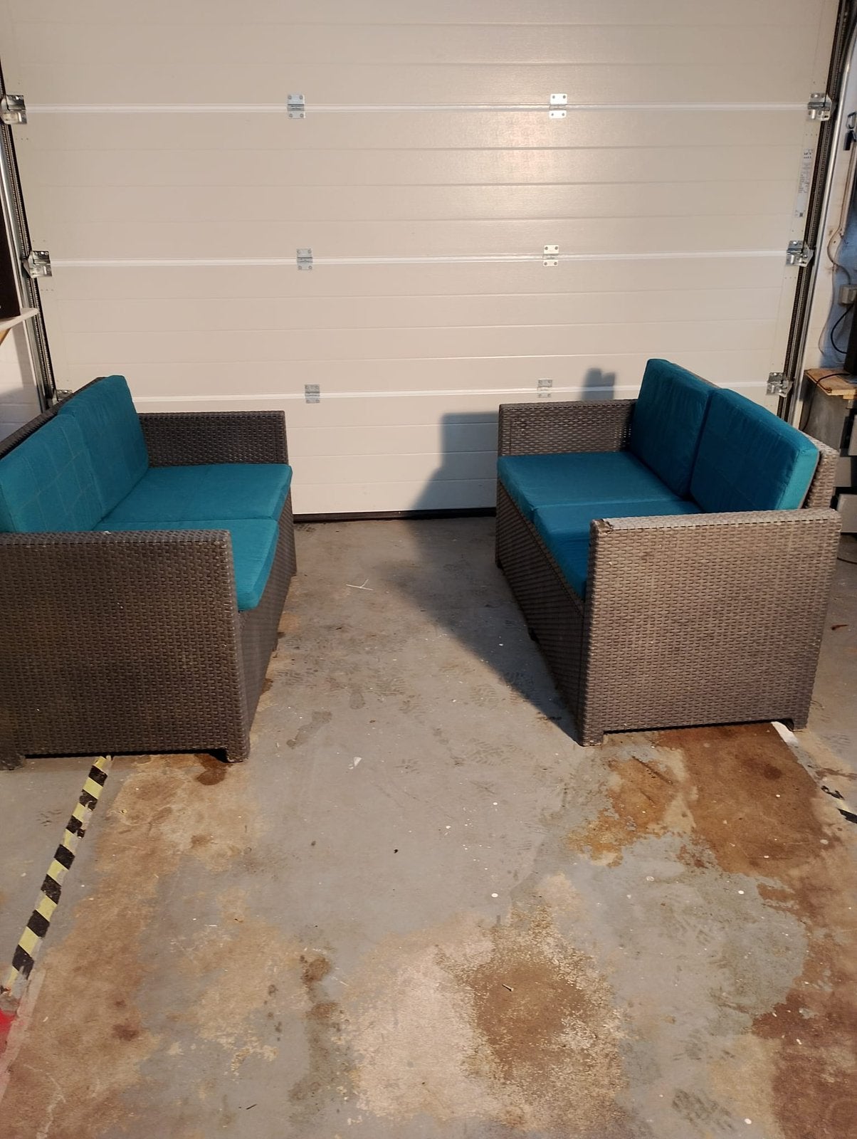 Tuinset, Ophalen