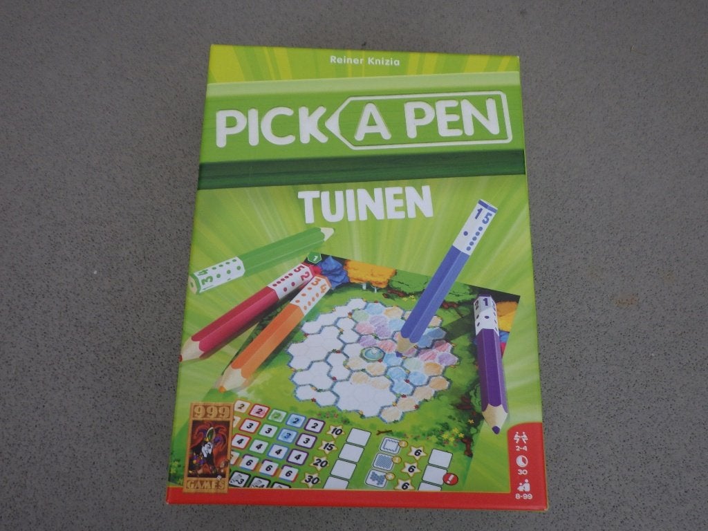 Pick a pen Tuinen 999 GAMES, Ophalen