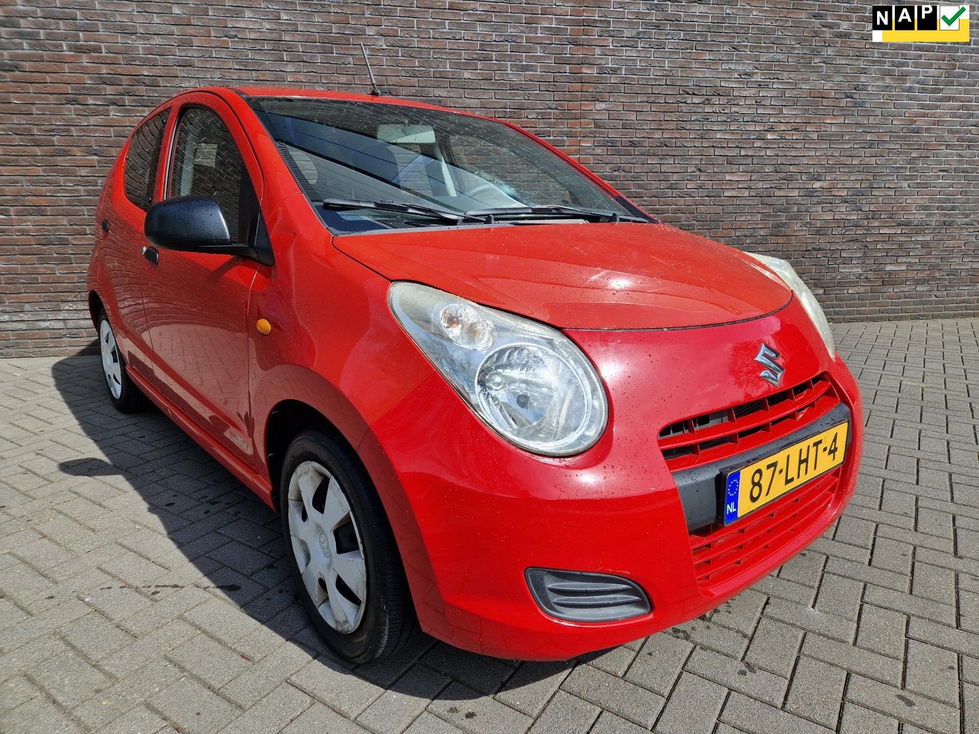 Suzuki Alto 1.0 Comfort Plus airco APK 06-2027 goed onderhou, Auto's, Voorwielaandrijving, Euro 5, Stof, Gebruikt