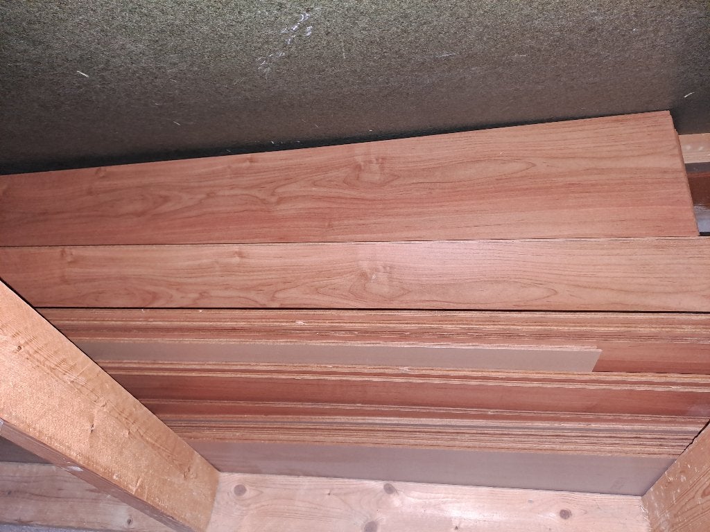 Partij laminaat GRATIS, Doe-het-zelf en Verbouw, Ophalen, 50 tot 150 cm, 5 tot 10 m², Zo goed als nieuw