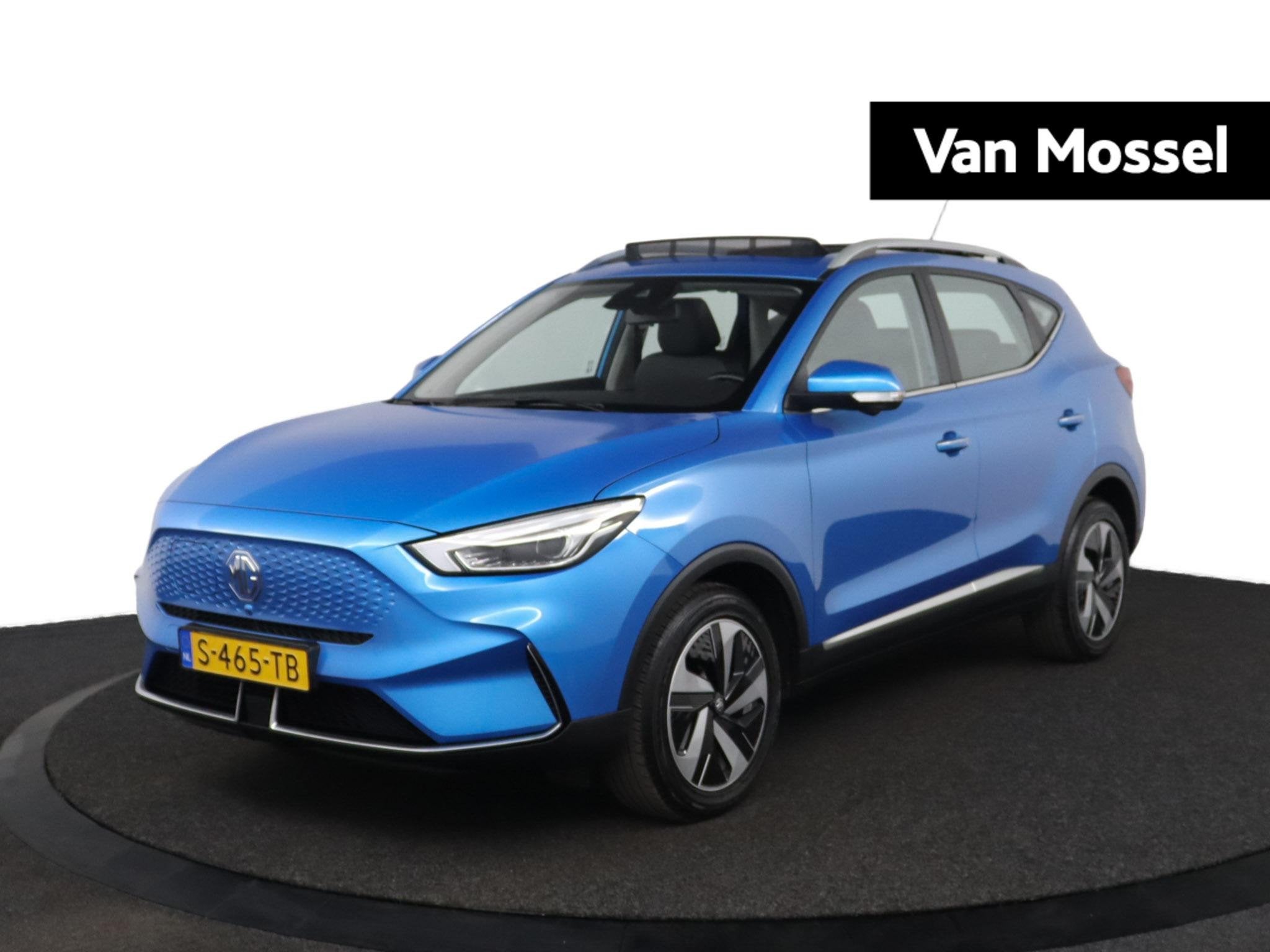 MG ZS EV Long Range Luxury 70 kWh | Navi | Leder | Panoramad, Auto's, 12 maanden, Gebruikt, Origineel Nederlands, SUV of Terreinwagen